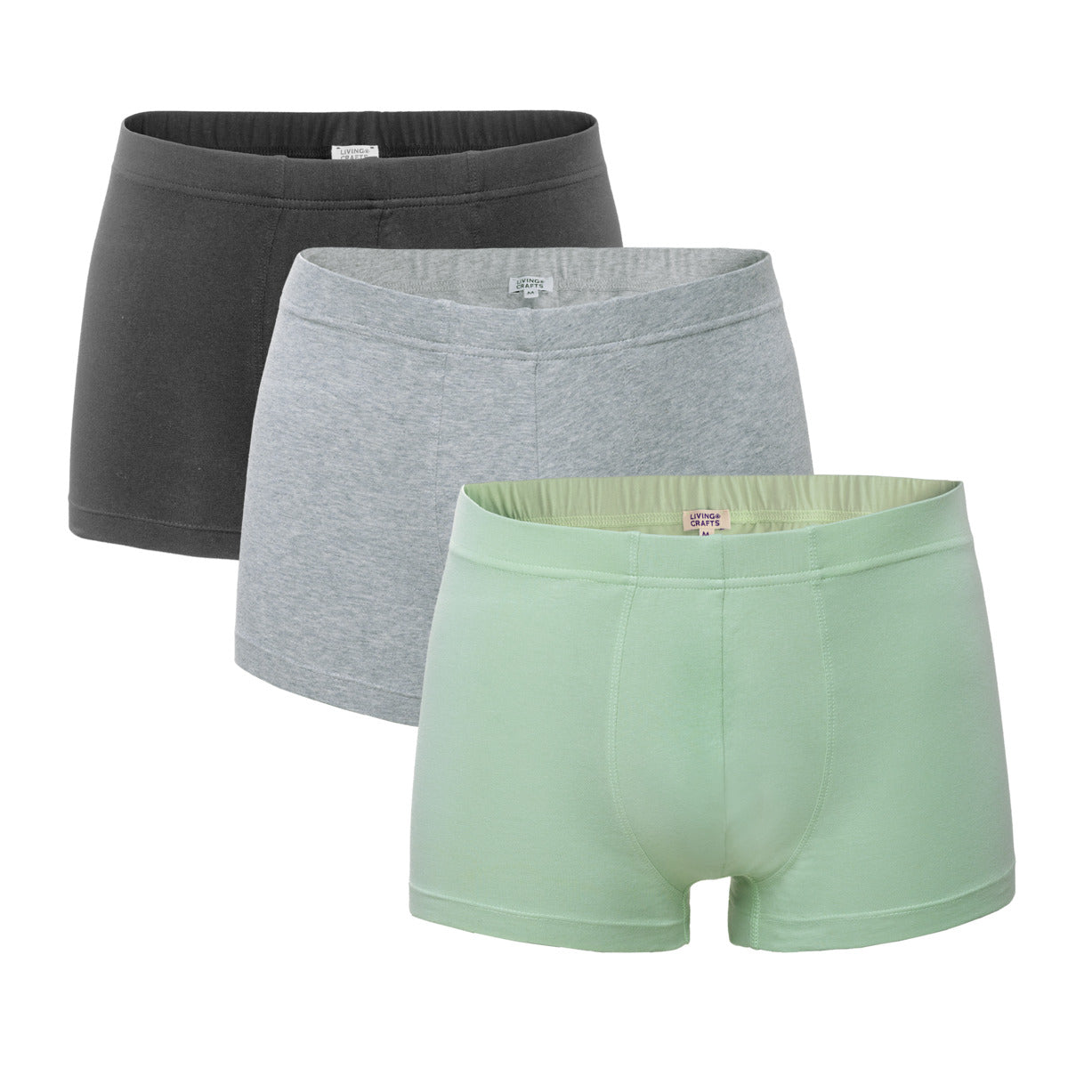 Men's Sagon Organic Cotton Trunks 3 pack