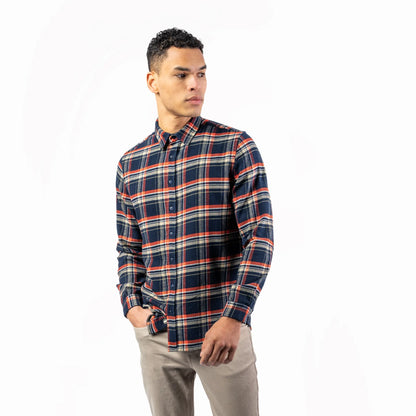 Mens Yannes Flannel Shirt - Organic Cotton