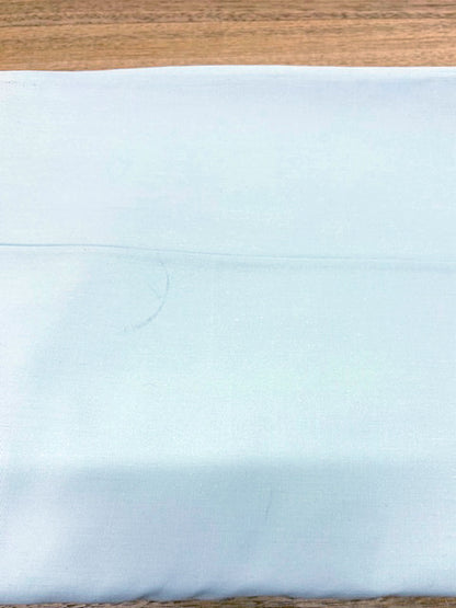 LIGHT BLUE Organic Cotton Poplin Bedding CLEARANCE