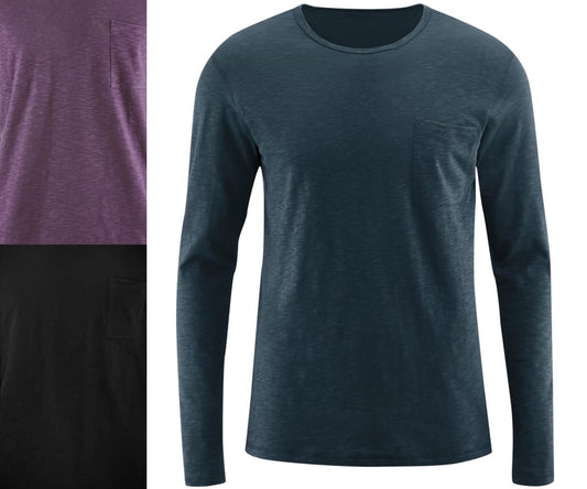 long-sleeved-collarless-organic-cotton-shirt-black-blue-or-prune