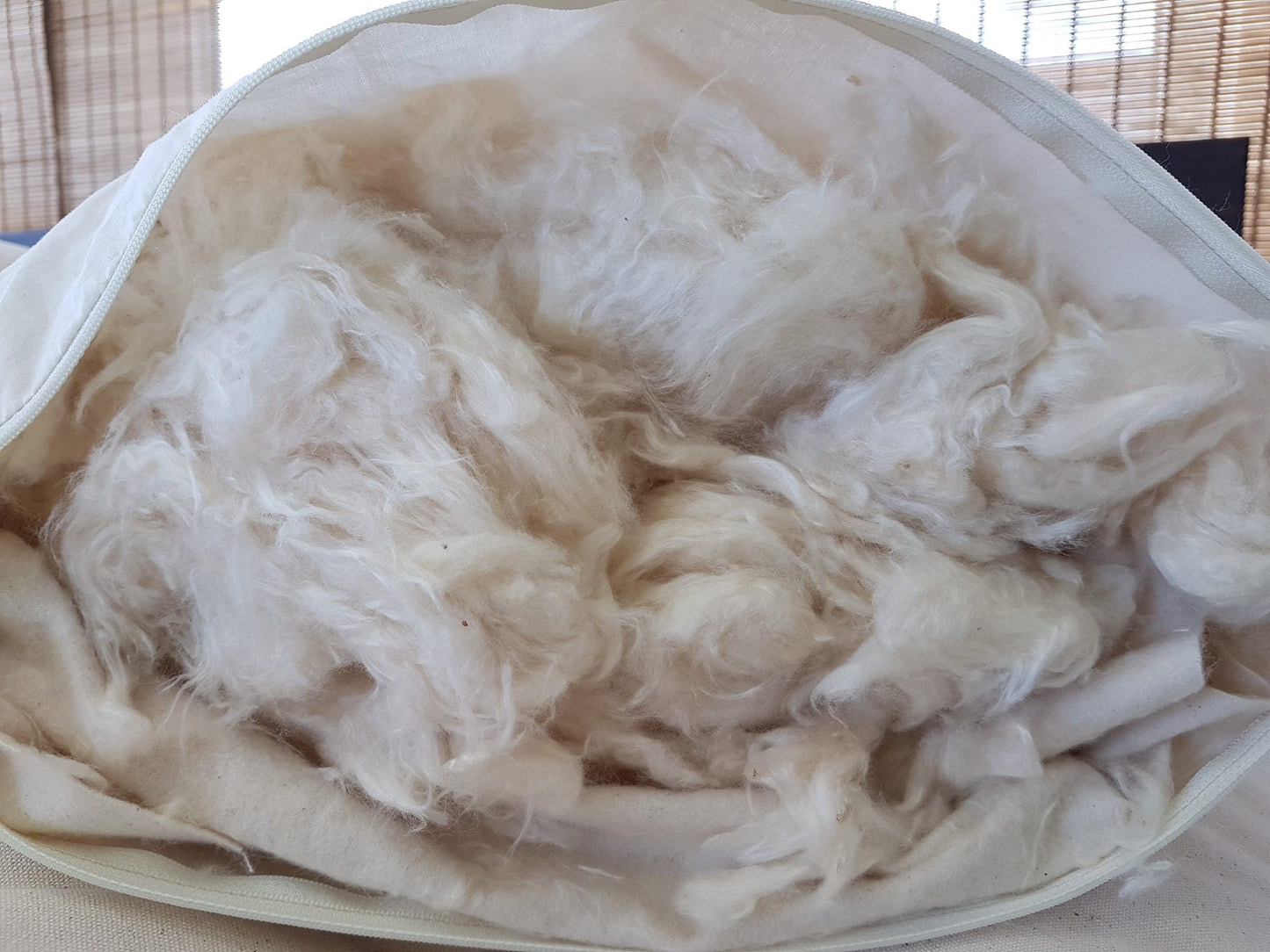 PILLOW - Luxury Organic Silk Cotton - various sizes (soft)