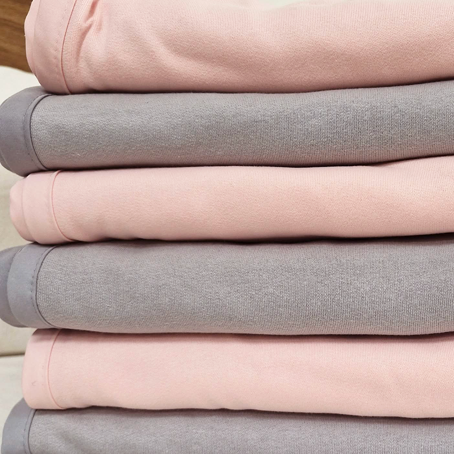 Organic Cotton Blankets - Light Weight Fleece - various colours