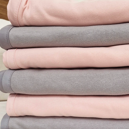 Organic Cotton Blankets - Light Weight Fleece - various colours