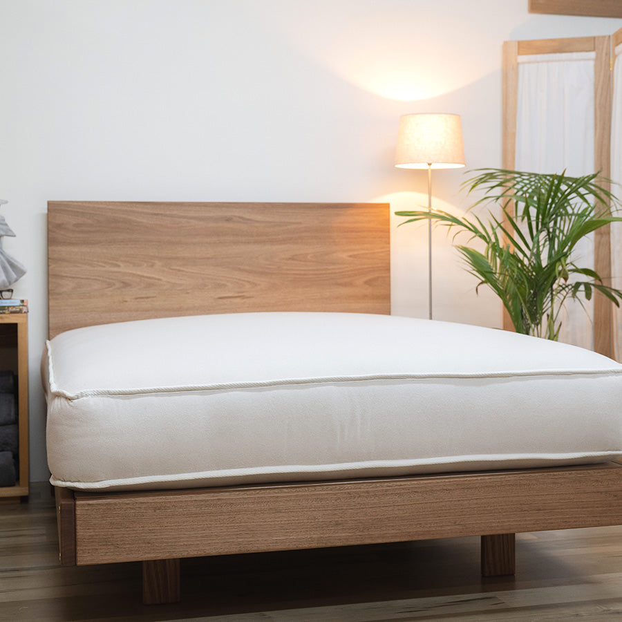 FACTORY SECOND Hardwood Bed Base – Kimberley – AUSTRALIAN MADE 100% Organic – QUEEN