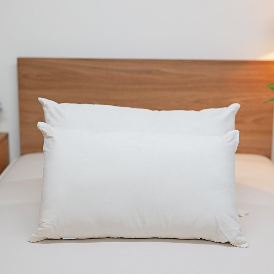 PILLOW - Luxury Organic Silk Cotton - various sizes (soft)