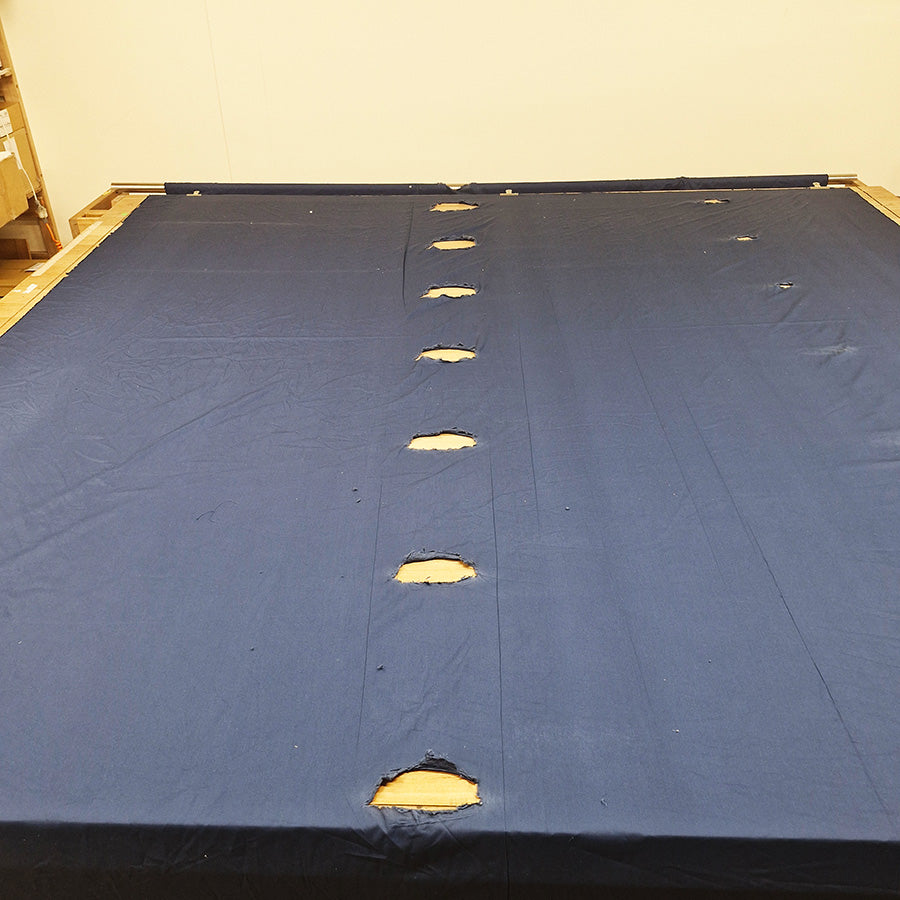 Organic Cotton Poplin Fabric by the metre - CLEARANCE