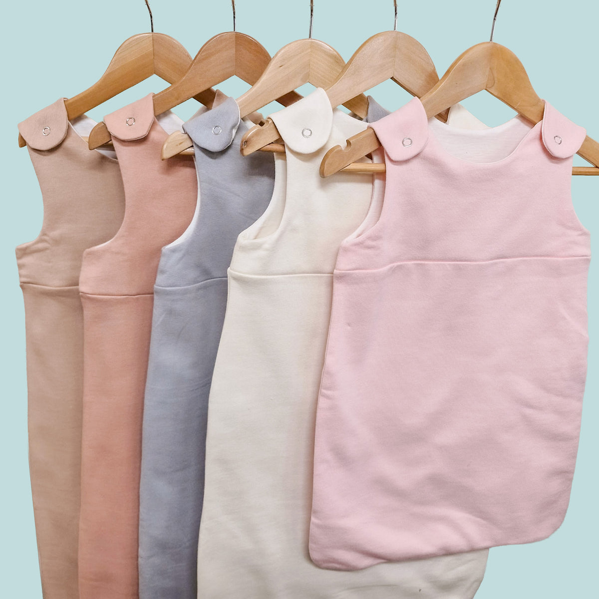 Baby Sleep Sack - Organic Cotton Fleece - various colours
