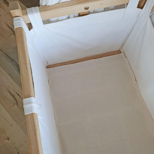Mattress Underlay -  Organic Flannel NURSERY