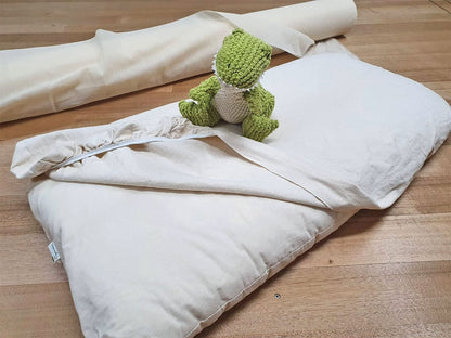 Mattress Protectors -  Organic Cotton Flannel - Bassinet, cradle and cot