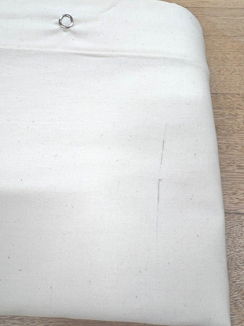 NATURAL Organic Cotton Poplin Bedding CLEARANCE