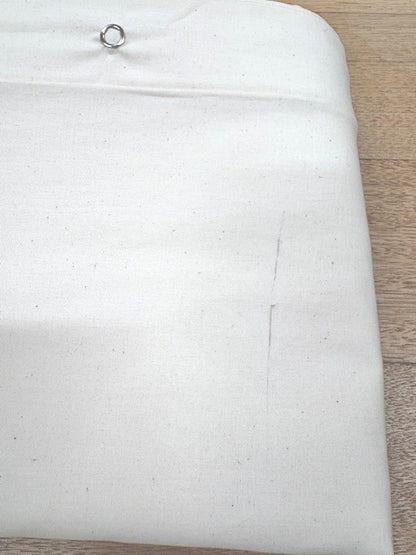 NATURAL Organic Cotton Poplin Bedding CLEARANCE